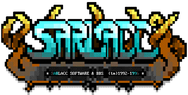 A pixelated text with yellow horns

Description automatically generated